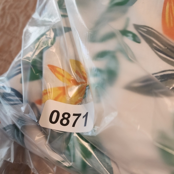 J.Crew Factory plus size 3 X sleeveless top blouse tropical print New - Picture 10 of 10